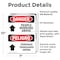 Signmission Safety Culture Sign, 7 in Width, Vinyl Decal, Rectangle, Bilingual OS-2PACK-DS-D-710-VS-1517 - alternate 2
